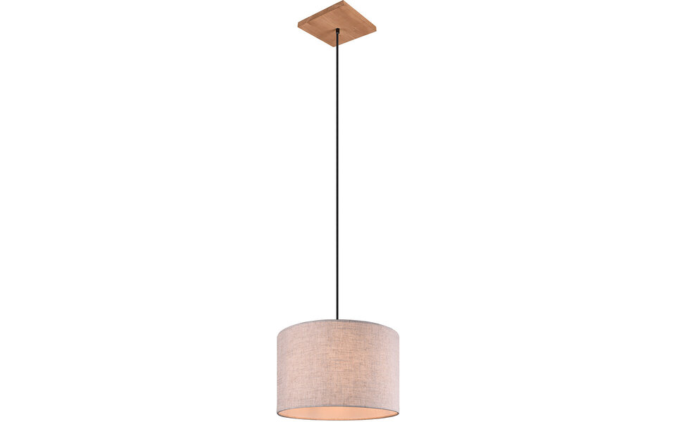 HLW LED LED Hanglamp Trion Elmo - Rond Antiek Nikkel Aluminium met E27 Fitting