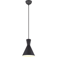 LED Hanglamp Trion Ewomi - Mat Zwart, E27, Ø20cm