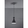 HLW LED Black LED Pendant Lamp Trion Ewomi - 1-light, Matte Black Aluminum, E27 Fitting