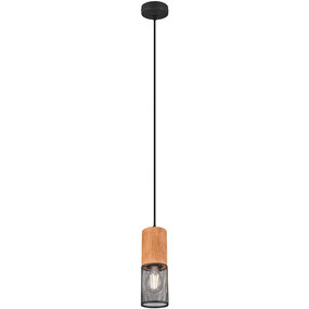 LED Hanglamp Trion Yosh - Mat Zwart, Rond & Aluminium LED Hanglamp Trion Yosh - Mat Zwart, Rond & Aluminium