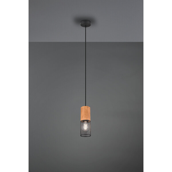 HLW LED Zwarte LED Hanglamp Trion Yosh - E27 Fitting, Rond & Stijlvol Design HLW LED Zwarte LED Hanglamp Trion Yosh - E27 Fitting, Rond & Stijlvol Design