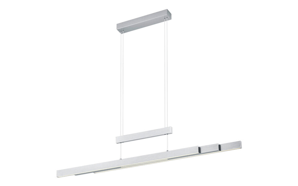 HLW LED LED Pendant Lamp Trion Trojan 54W - Matte Nickel, Aluminum, Up & Down Lighting