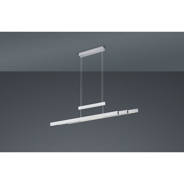 HLW LED LED Hanglamp Trion Trojan 54W - Mat Nikkel, Aluminium, Up & Down Verlichting HLW LED LED Hanglamp Trion Trojan 54W - Mat Nikkel, Aluminium, Up & Down Verlichting