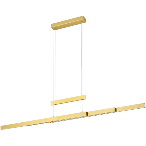 HLW LED Gouden LED Hanglamp 54W Trion Trojan - Up & Down, Kleur Aanpasbaar HLW LED Gouden LED Hanglamp 54W Trion Trojan - Up & Down, Kleur Aanpasbaar