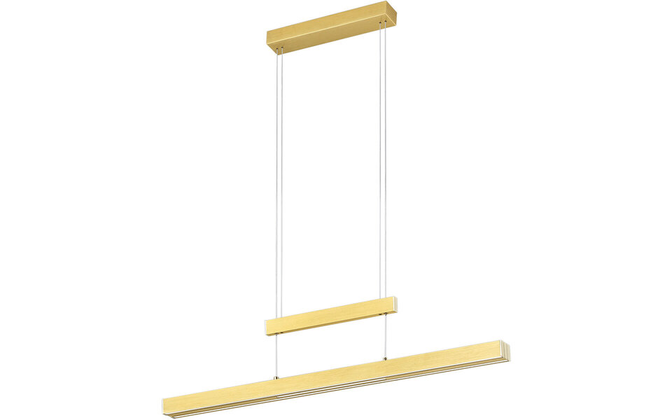 HLW LED Gold LED Pendant Lamp 54W Trion Trojan - Up & Down, Color Adjustable