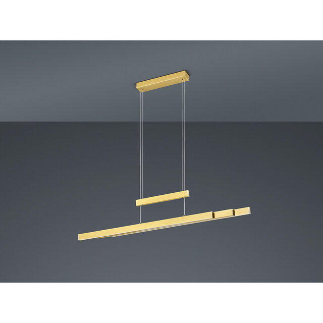 HLW LED Gouden LED Hanglamp 54W Trion Trojan - Up & Down, Kleur Aanpasbaar