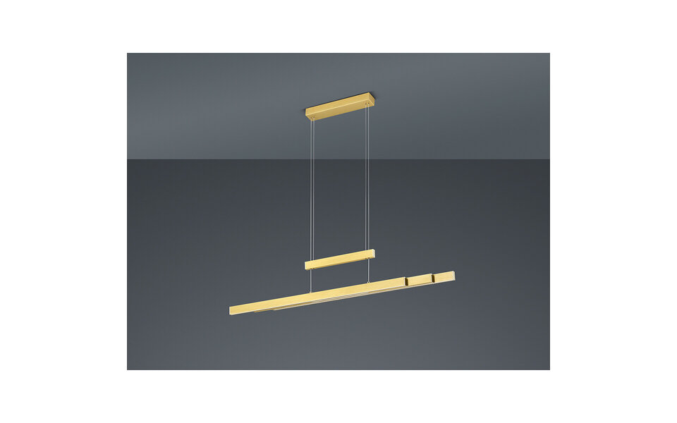 HLW LED Gouden LED Hanglamp 54W Trion Trojan - Up & Down, Kleur Aanpasbaar