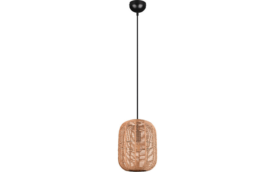 HLW LED LED Pendant Lamp Trion Tuna - Black LED Pendant Lamp with E27 Fitting and Warm Light Window HLW LED LED Pendant Lamp Trion Tuna - Black LED Pendant Lamp with E27 Fitting and Warm Light Window