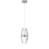 White LED Pendant Lamp 12W - Neutral White - Matte Chrome White LED Pendant Lamp 12W - Neutral White - Matte Chrome