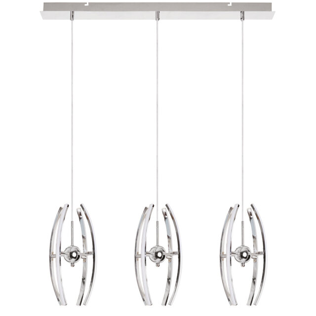 LED Hanglamp 36W - Witte LED Hanglamp met Neutraal Wit Licht Verlichting per ruimte