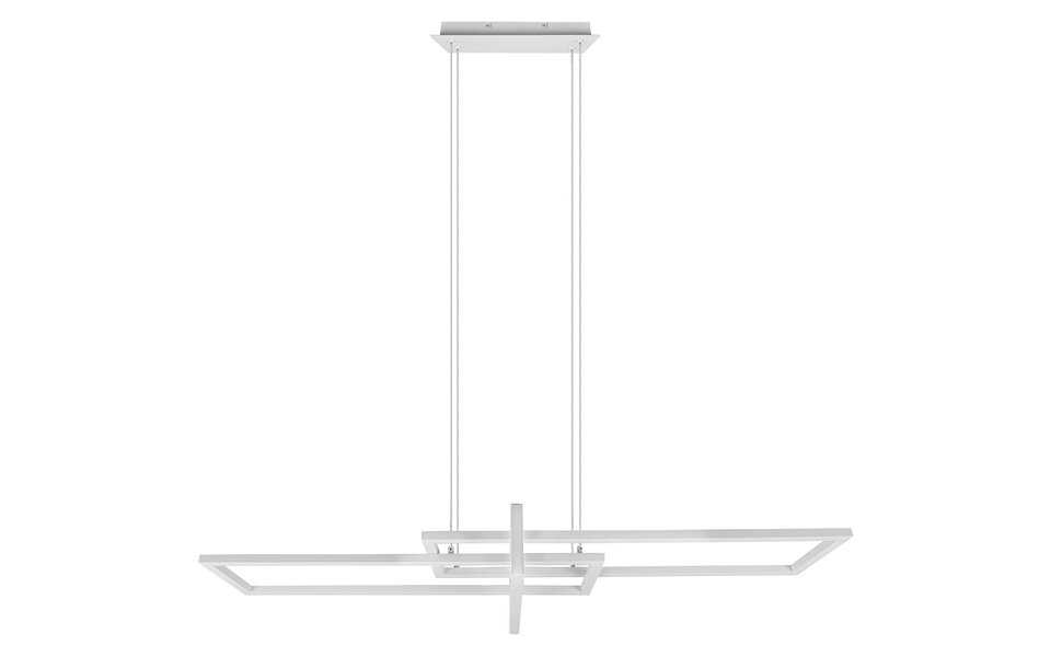 HLW LED LED Hanglamp Trion Salana 34W - Dimbaar, Warm Wit, Mat Wit Aluminium HLW LED LED Hanglamp Trion Salana 34W - Dimbaar, Warm Wit, Mat Wit Aluminium