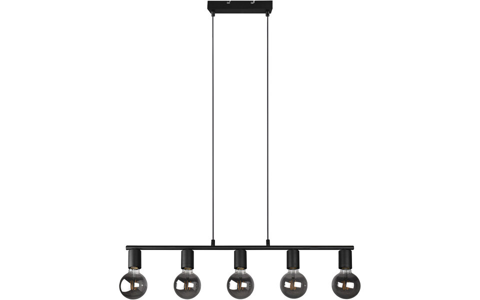 HLW LED Black LED Pendant Lamp Trion Zuncka - 5-light, Rectangular, Matte Aluminum HLW LED Black LED Pendant Lamp Trion Zuncka - 5-light, Rectangular, Matte Aluminum
