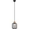 LED Pendant Lamp Trion Kalim - Matte Black Aluminum - E27 Fitting