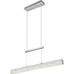 Dimbare LED Hanglamp 31W - Mat Grijs, Warm Wit, Up & Down Dimbare LED Hanglamp 31W - Mat Grijs, Warm Wit, Up & Down
