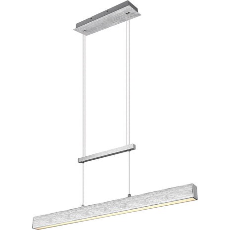 LED Hanglamp 31W - Dimbare Mat Grijze LED Hanglamp met Warm Wit Licht 3000K LED Hanglamp 31W - Dimbare Mat Grijze LED Hanglamp met Warm Wit Licht 3000K
