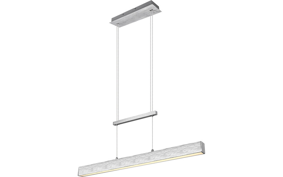 HLW LED LED Pendant Lamp 31W - Dimmable Matte Gray LED Pendant Lamp with Warm White Light 3000K