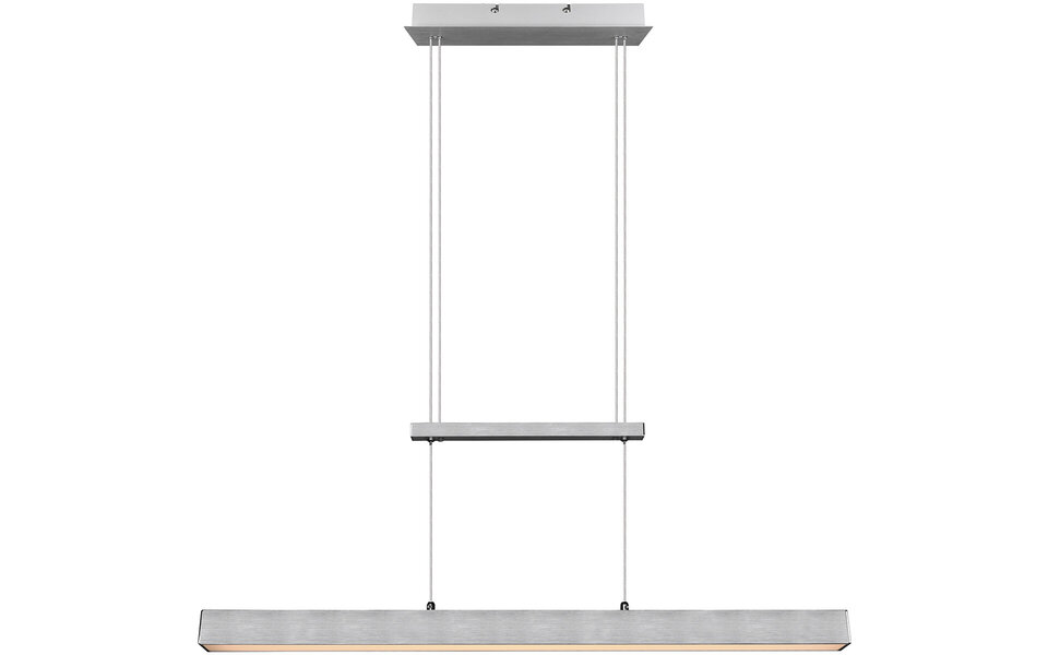 HLW LED LED Pendant Lamp 31W - Dimmable Matte Gray LED Pendant Lamp with Warm White Light 3000K