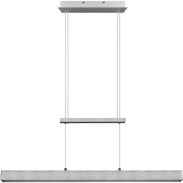 HLW LED LED Hanglamp 31W - Dimbare Mat Grijze LED Hanglamp met Warm Wit Licht 3000K HLW LED LED Hanglamp 31W - Dimbare Mat Grijze LED Hanglamp met Warm Wit Licht 3000K