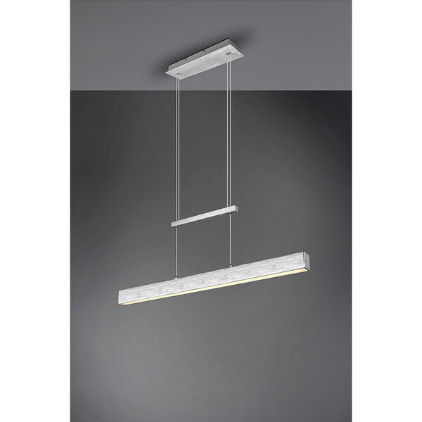 HLW LED LED Hanglamp 31W - Dimbare Mat Grijze LED Hanglamp met Warm Wit Licht 3000K HLW LED LED Hanglamp 31W - Dimbare Mat Grijze LED Hanglamp met Warm Wit Licht 3000K