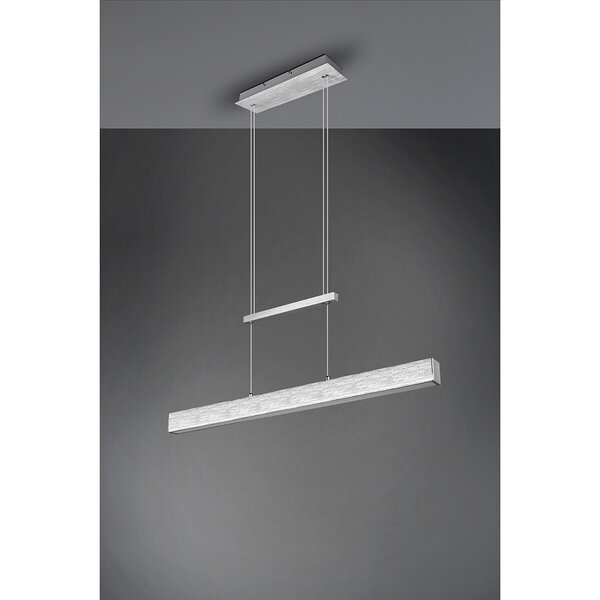 HLW LED LED Hanglamp 31W - Dimbare Mat Grijze LED Hanglamp met Warm Wit Licht 3000K HLW LED LED Hanglamp 31W - Dimbare Mat Grijze LED Hanglamp met Warm Wit Licht 3000K