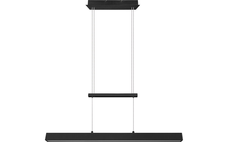 HLW LED LED Pendant Lamp 31W - Dimmable, Matte Black & Warm White - Trion Parola