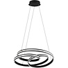 HLW LED LED Pendant Lamp Trion Yarino 60W - Dimmable, Adjustable Color & Matte Black
