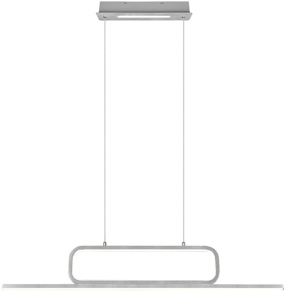 HLW LED Witte Dimbare LED Hanglamp 38W - Warm Wit 3000K - Trion Akina Aluminium HLW LED Witte Dimbare LED Hanglamp 38W - Warm Wit 3000K - Trion Akina Aluminium