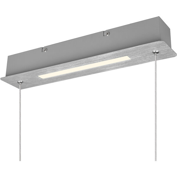 HLW LED Witte Dimbare LED Hanglamp 38W - Warm Wit 3000K - Trion Akina Aluminium HLW LED Witte Dimbare LED Hanglamp 38W - Warm Wit 3000K - Trion Akina Aluminium