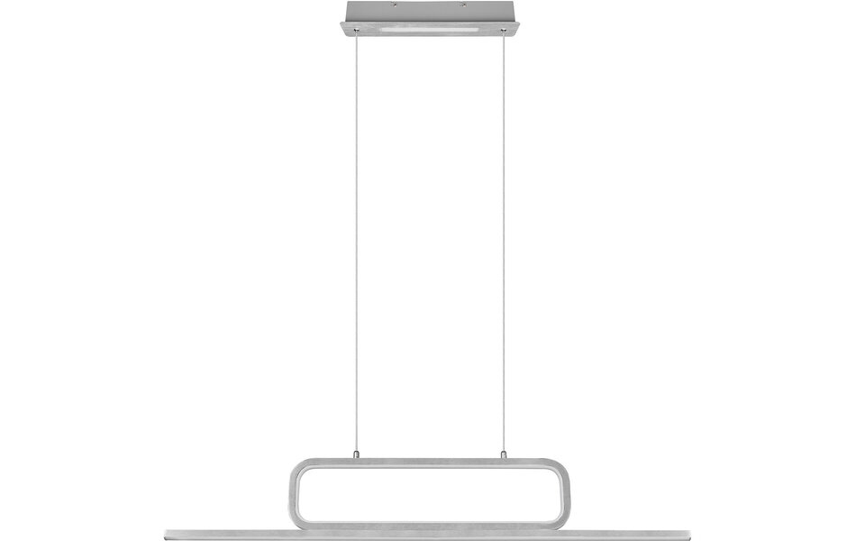 HLW LED White Dimmable LED Pendant Light 38W - Warm White 3000K - Trion Akina Aluminum