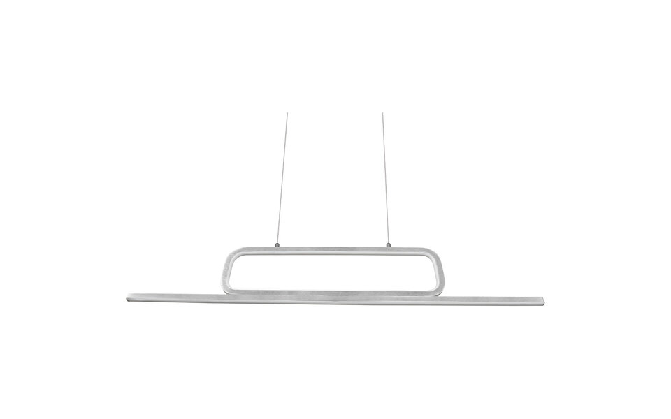 HLW LED White Dimmable LED Pendant Light 38W - Warm White 3000K - Trion Akina Aluminum