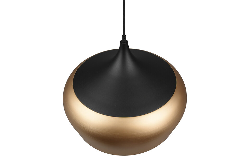 HLW LED Gold LED Pendant Lamp Trion Christa - Matte Gold Aluminum, Ø450mm, E27 Fitting HLW LED Gold LED Pendant Lamp Trion Christa - Matte Gold Aluminum, Ø450mm, E27 Fitting