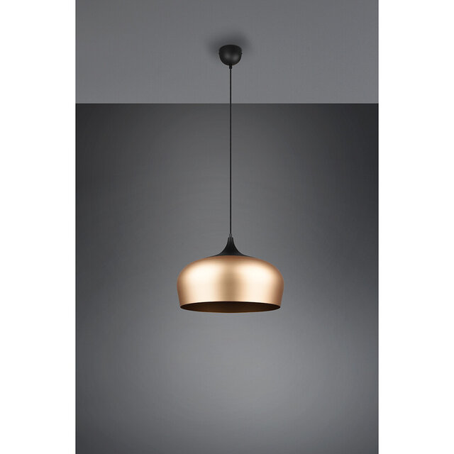 HLW LED Gold LED Pendant Lamp Trion Christa - Matte Gold Aluminum, Ø450mm, E27 Fitting HLW LED Gold LED Pendant Lamp Trion Christa - Matte Gold Aluminum, Ø450mm, E27 Fitting