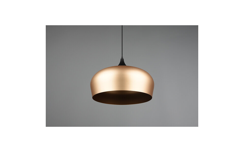 HLW LED Gold LED Pendant Lamp Trion Christa - Matte Gold Aluminum, Ø450mm, E27 Fitting HLW LED Gold LED Pendant Lamp Trion Christa - Matte Gold Aluminum, Ø450mm, E27 Fitting