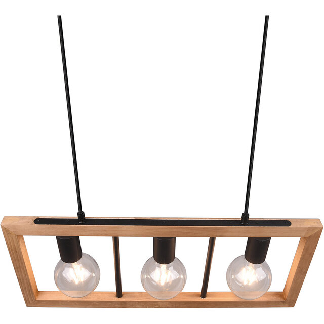 HLW LED Black LED Pendant Lamp Trion Aplon - 3-Light LED Pendant Lamp with E27 Fitting HLW LED Black LED Pendant Lamp Trion Aplon - 3-Light LED Pendant Lamp with E27 Fitting