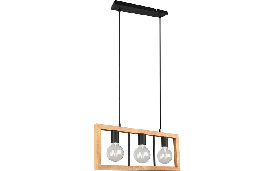 HLW LED Black LED Pendant Lamp Trion Aplon - 3-Light LED Pendant Lamp with E27 Fitting HLW LED Black LED Pendant Lamp Trion Aplon - 3-Light LED Pendant Lamp with E27 Fitting