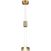 Dimbare Witte & Gouden LED Hanglamp - Warm Wit 2W LED Dimbare Witte & Gouden LED Hanglamp - Warm Wit 2W LED