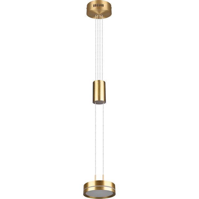 HLW LED Elegant Dimmable LED Pendant Lamp Matte Gold & White - Warm White 3000K, 2W LED