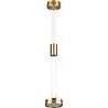 HLW LED Elegant Dimmable LED Pendant Lamp Matte Gold & White - Warm White 3000K, 2W LED