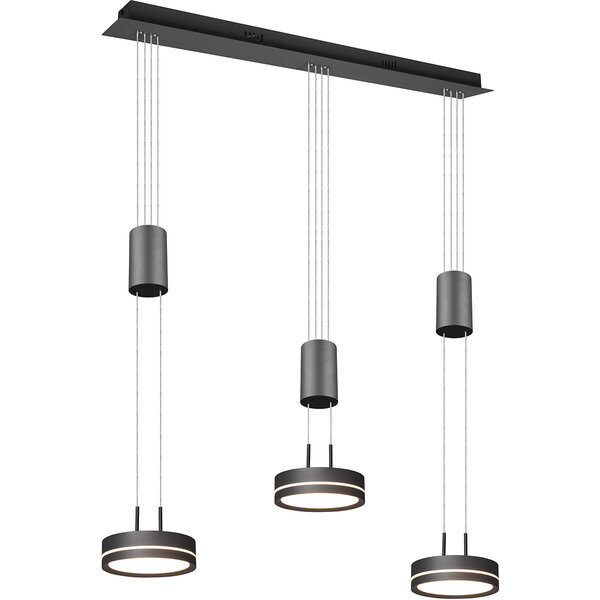 HLW LED Dimbare LED Hanglamp 6W - Witte LED Lamp met Warm Wit Licht en Modern Design HLW LED Dimbare LED Hanglamp 6W - Witte LED Lamp met Warm Wit Licht en Modern Design