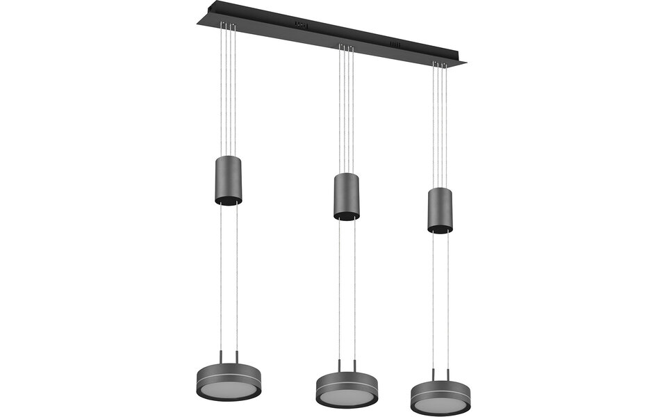 HLW LED Dimmable LED Pendant Lamp 6W - White LED Lamp with Warm White Light and Modern Design