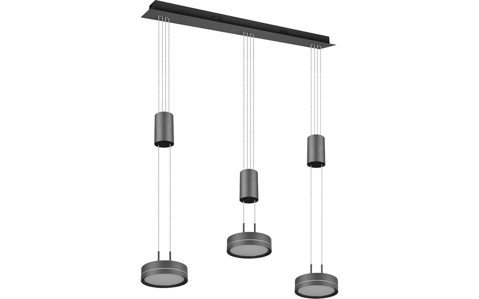 HLW LED Dimmable LED Pendant Lamp 6W - White LED Lamp with Warm White Light and Modern Design