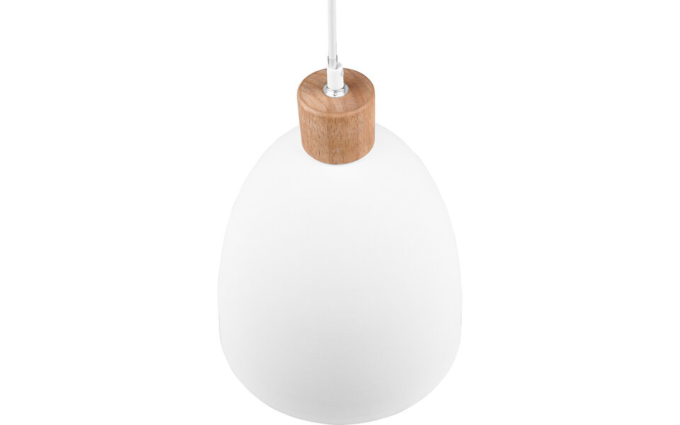 HLW LED LED Hanglamp Trion Jaguar - Mat Wit Aluminium, Rond, 40W LED, E27 Fitting