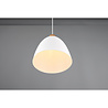 HLW LED LED Pendant Lamp Trion Jaguar - Matte White Aluminum, Round, 40W LED, E27 Fitting