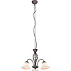 LED Chandelier Trion Rustina - Rust Color, 3-Light, E14 LED Chandelier Trion Rustina - Rust Color, 3-Light, E14