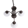 HLW LED LED Chandelier Trion Rustina - Rust-colored 3-light fixture with E14 fitting HLW LED LED Chandelier Trion Rustina - Rust-colored 3-light fixture with E14 fitting
