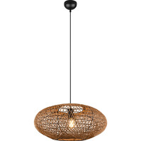 LED Pendant Lamp Trion Hetra - Matte Black, E27 Fitting