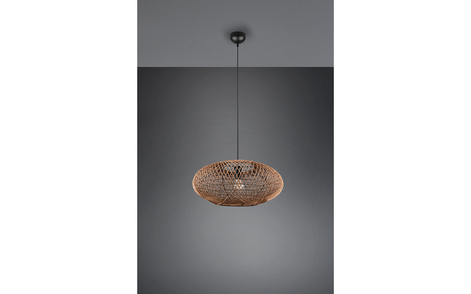 HLW LED Zwarte LED Hanglamp Trion Hetra - Mat Zwart Aluminium, E27 LED Lamp HLW LED Zwarte LED Hanglamp Trion Hetra - Mat Zwart Aluminium, E27 LED Lamp