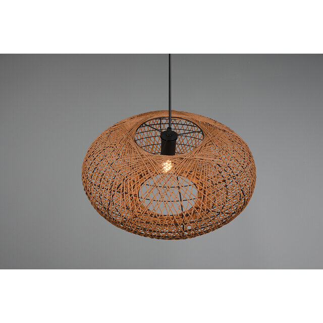 HLW LED Zwarte LED Hanglamp Trion Hetra - Mat Zwart Aluminium, E27 LED Lamp HLW LED Zwarte LED Hanglamp Trion Hetra - Mat Zwart Aluminium, E27 LED Lamp