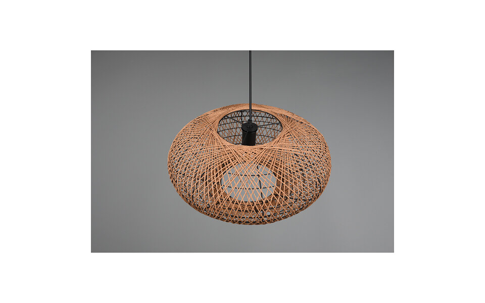 HLW LED Zwarte LED Hanglamp Trion Hetra - Mat Zwart Aluminium, E27 LED Lamp HLW LED Zwarte LED Hanglamp Trion Hetra - Mat Zwart Aluminium, E27 LED Lamp