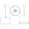HLW LED Grijze LED Hanglamp Trion Hotia - Mat Aluminium, E27 Fitting, In hoogte verstelbaar HLW LED Grijze LED Hanglamp Trion Hotia - Mat Aluminium, E27 Fitting, In hoogte verstelbaar